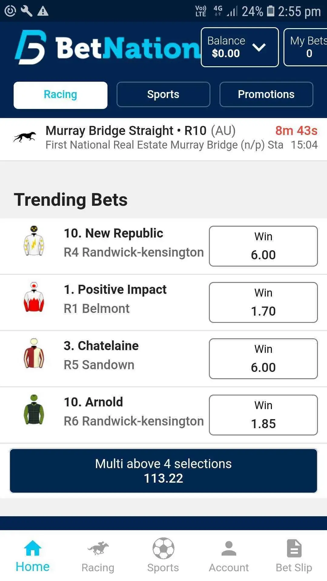 BetNation screenshot
